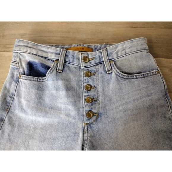 Joe's button fly The Debbie Kamryn high rise straight crop - Picture 5 of 13